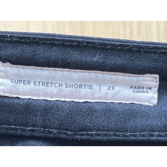 Pacsun - Women's High-Waisted Super Stretch Short Shorts Lace Up - Black - # 23 - Picture 9 of 15